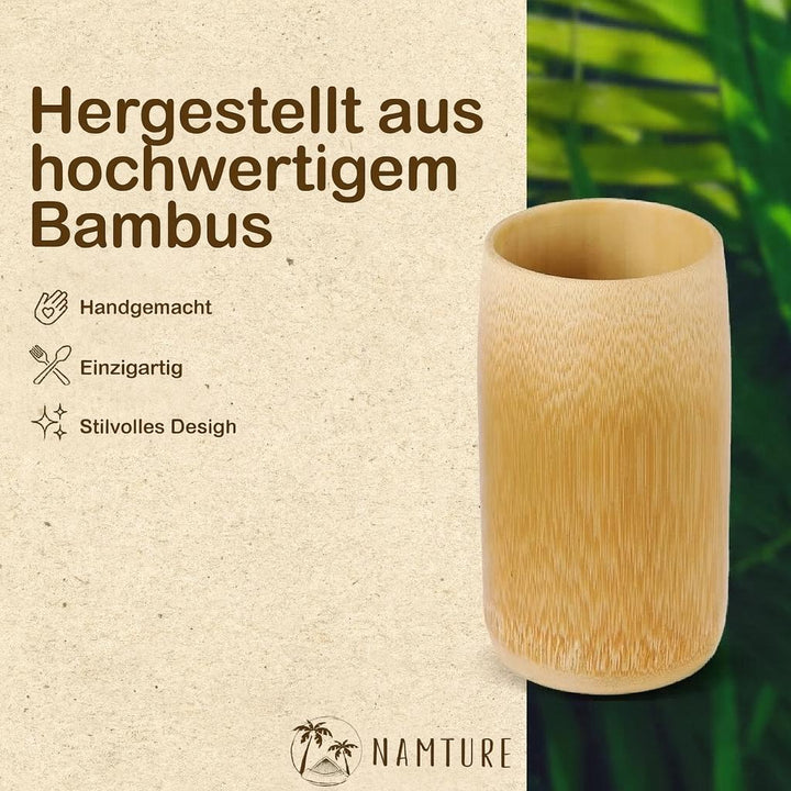 Natürlicher Bambusbecher - Elysera