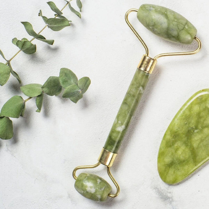 Jade Roller aus Naturstein - Elysera