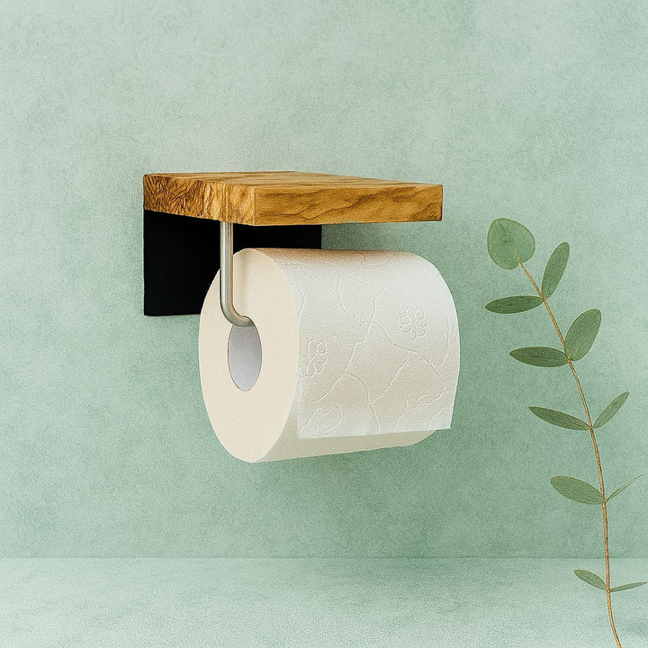 WC-Rollenhalter "MAINZ" mit Handy-Ablage - Elysera