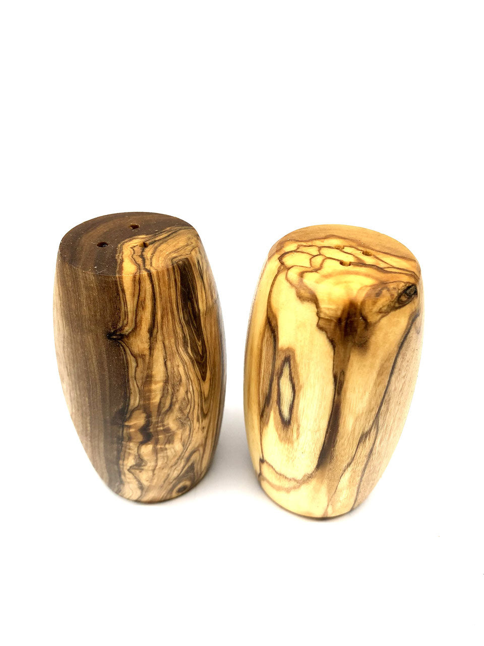 Salz- & Pfefferstreuer-Set aus Olivenholz (2-teilig) - Elysera