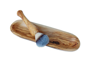 Badablage aus Olivenholz (groß, ca. 30 cm) - Elysera