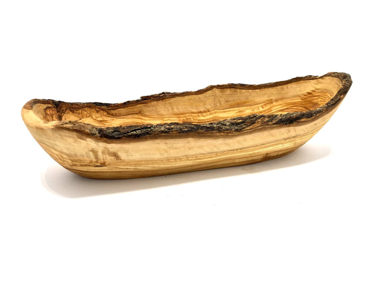 Brotschale RUSTIKAL aus Olivenholz - Elysera