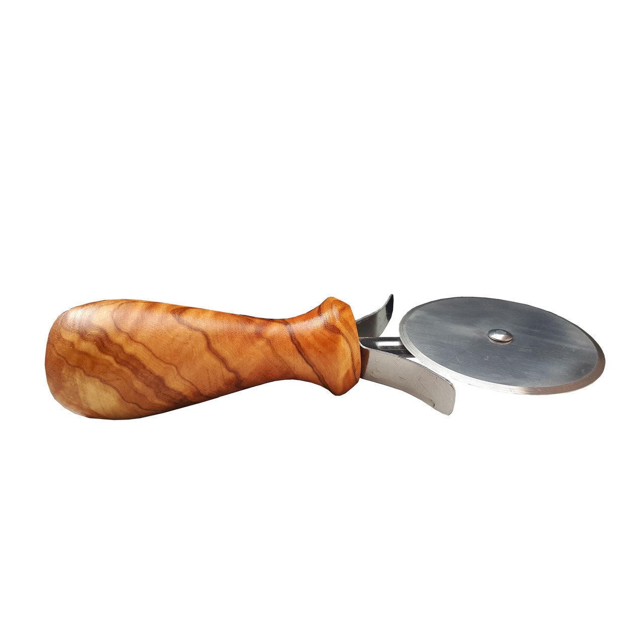 Pizzaschneider mit Griff aus Olivenholz - Elysera