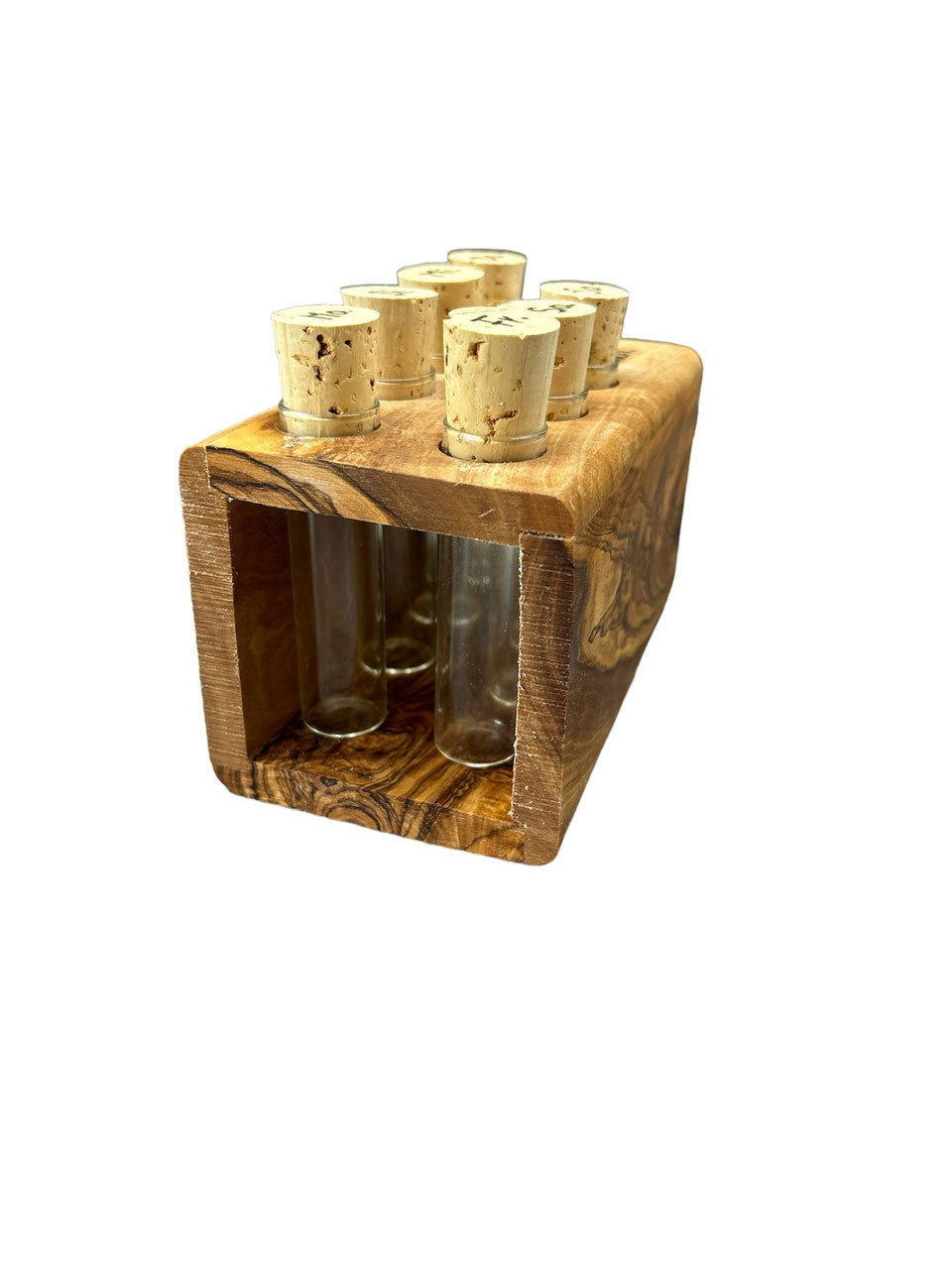 Tablettenbox „Seven Days“ aus Olivenholz - Elysera