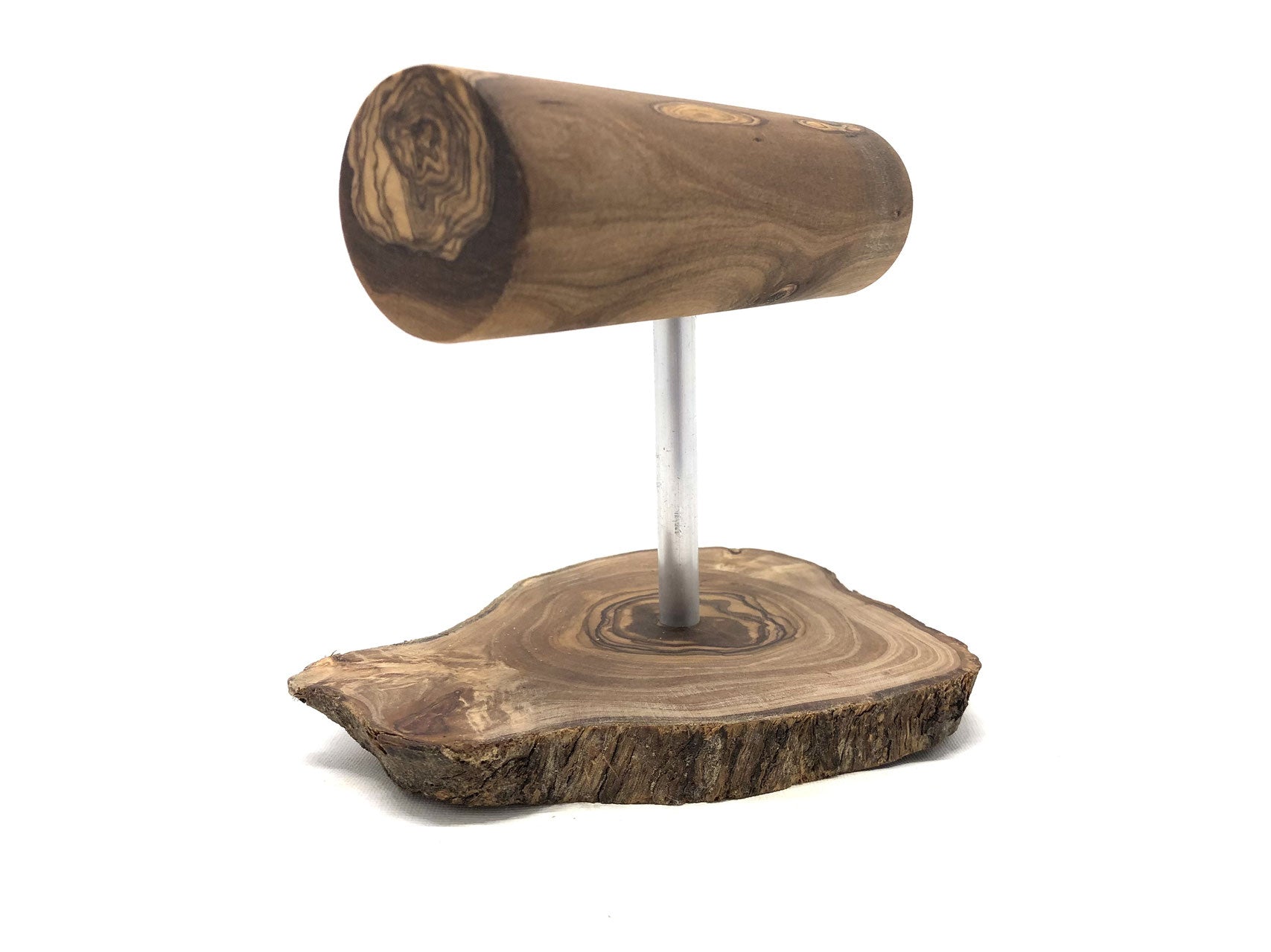 Uhrenhalter LUXURY aus Olivenholz - Elysera