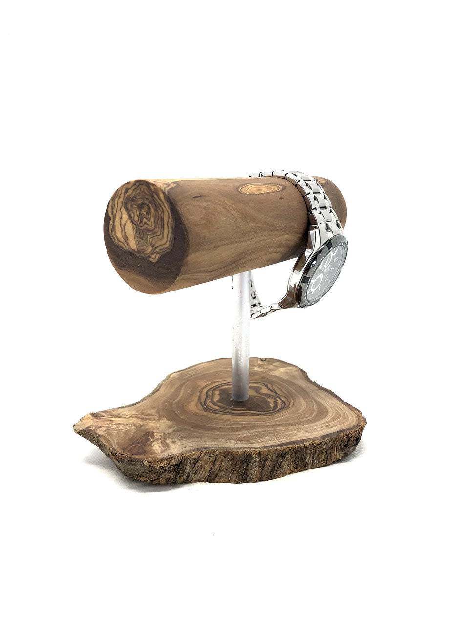 Uhrenhalter LUXURY aus Olivenholz - Elysera