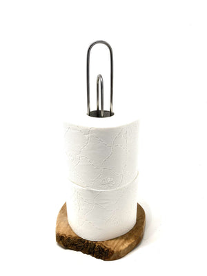 WC-Rollen-Ständer Olivenholz - Elysera