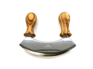 Wiegemesser DESIGN mit gedrechselten Griffen - Elysera