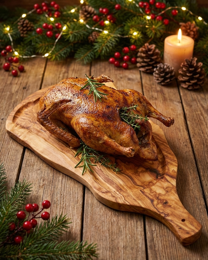 Tranchierbrett aus Olivenholz