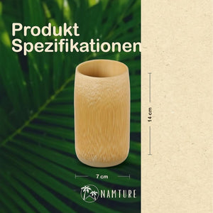 Natürlicher Bambusbecher - Elysera