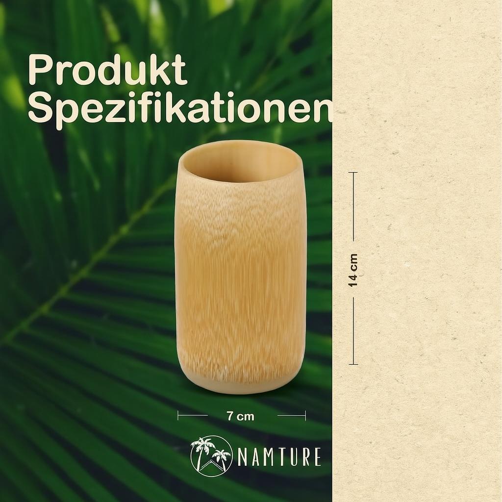 Natürlicher Bambusbecher - Elysera