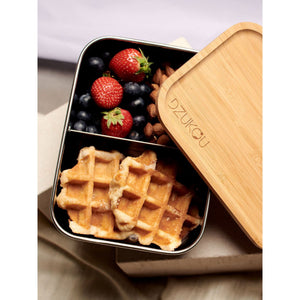 Dzukou Jim Corbett – Box aus Bambus und Edelstahl, 1200 ml - Elysera
