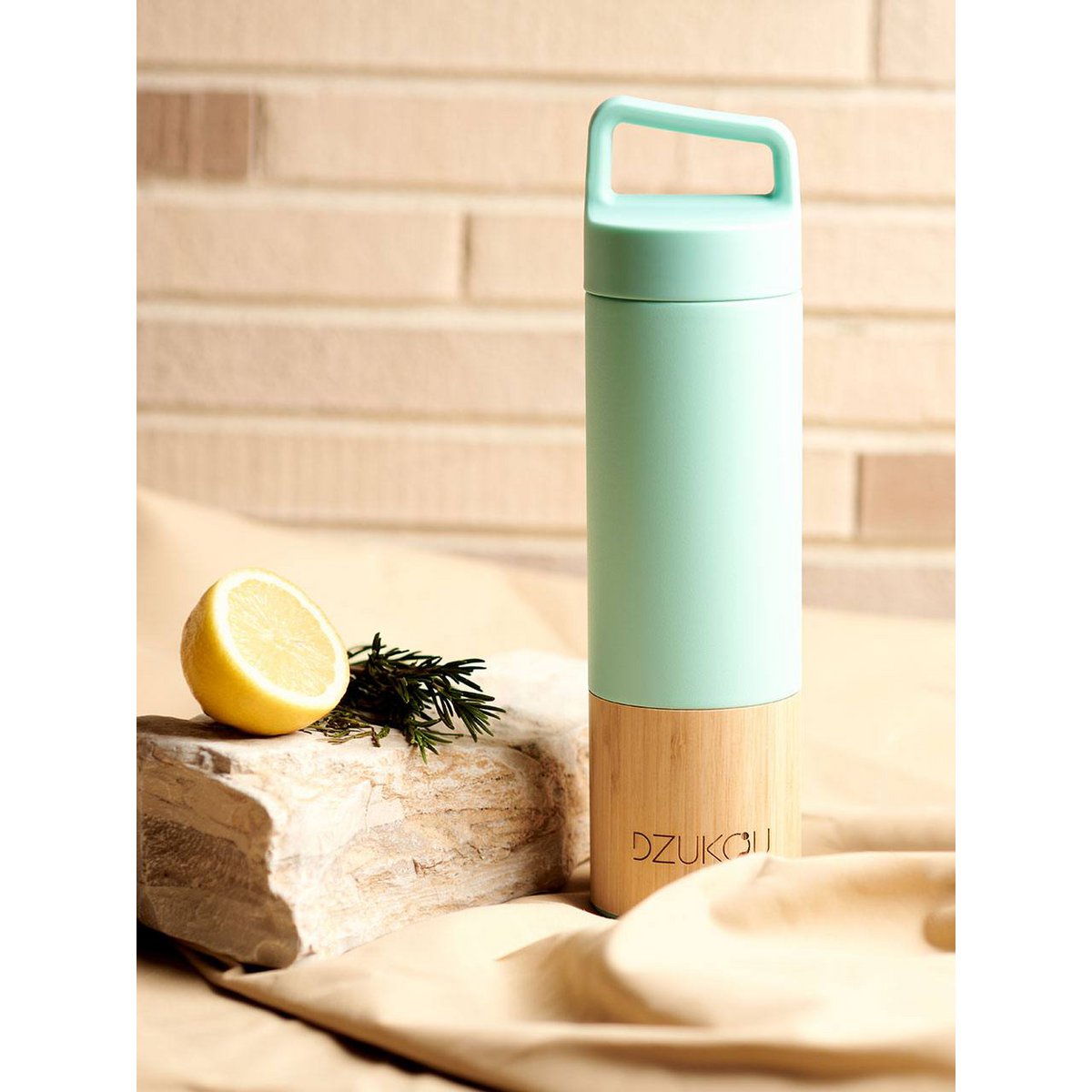 Isolierflasche aus Bambus und Edelstahl - Elysera
