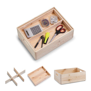 Allzweckkisten Set, 3-teilig - Elysera