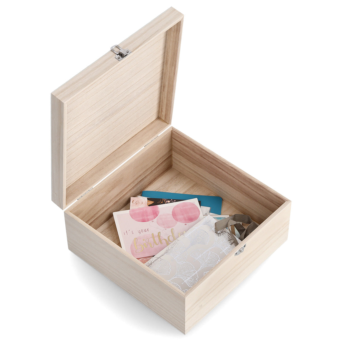 Aufbewahrungsbox Holz - Elysera