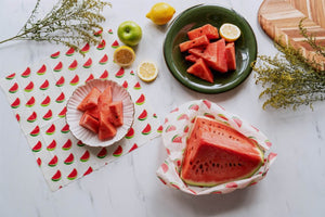 Bienenwachstuch „Wassermelone“ – 1 Stück - Elysera