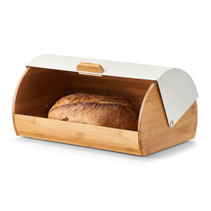 Brotkasten Bambus/Metall - Elysera