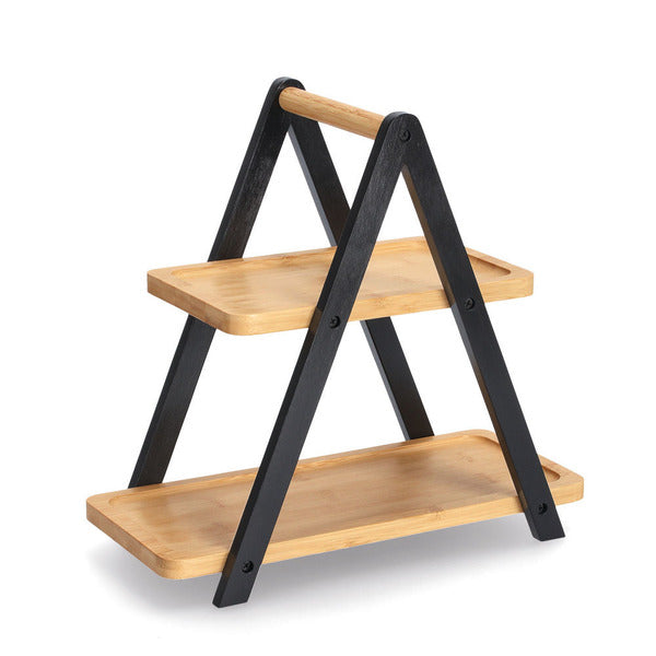 Etagere Bambus/Metall - Elysera