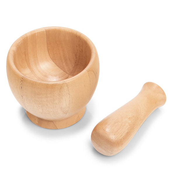 Mörser- & Stößel Set Gummibaum - Elysera