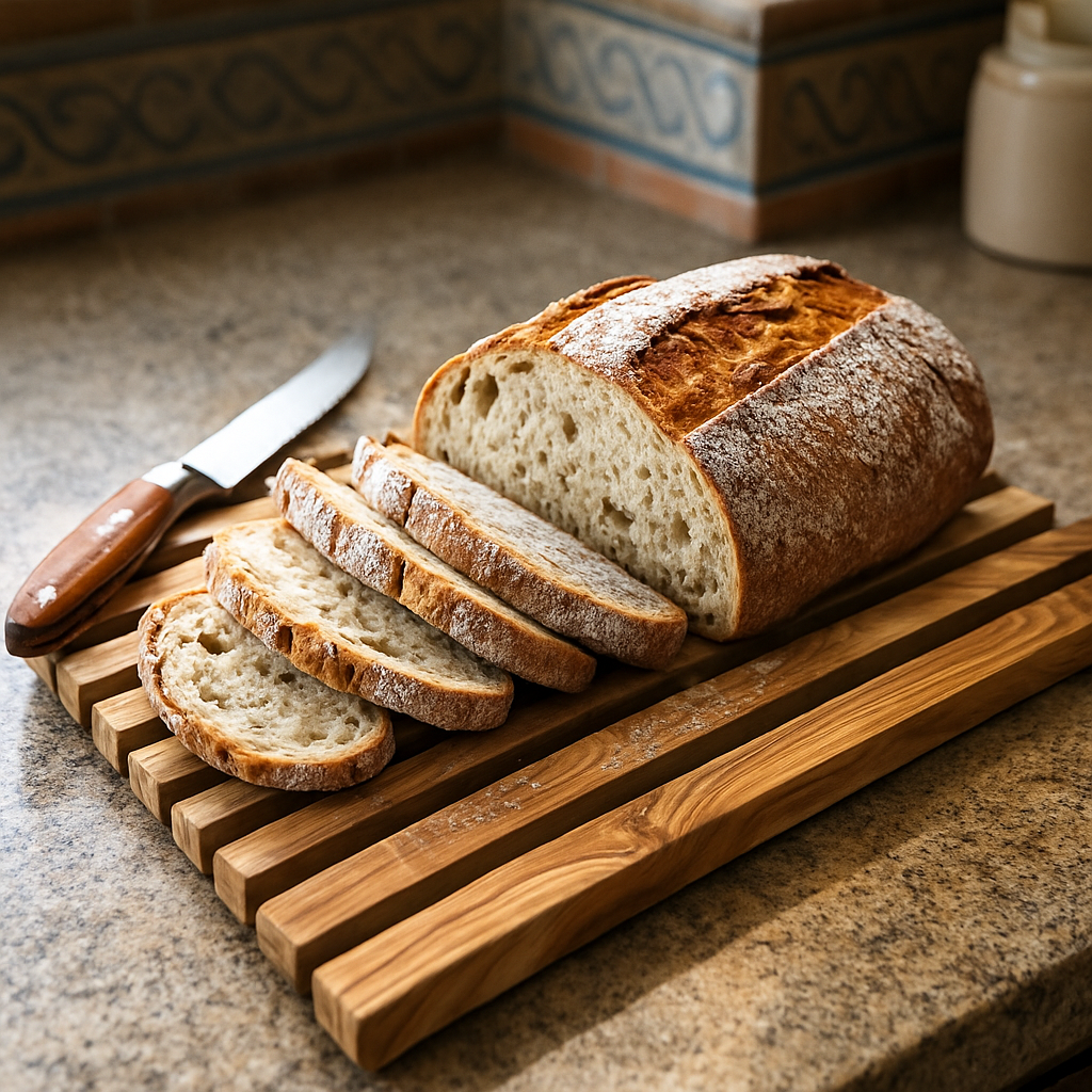 Brotbrett DESIGN aus Olivenholz