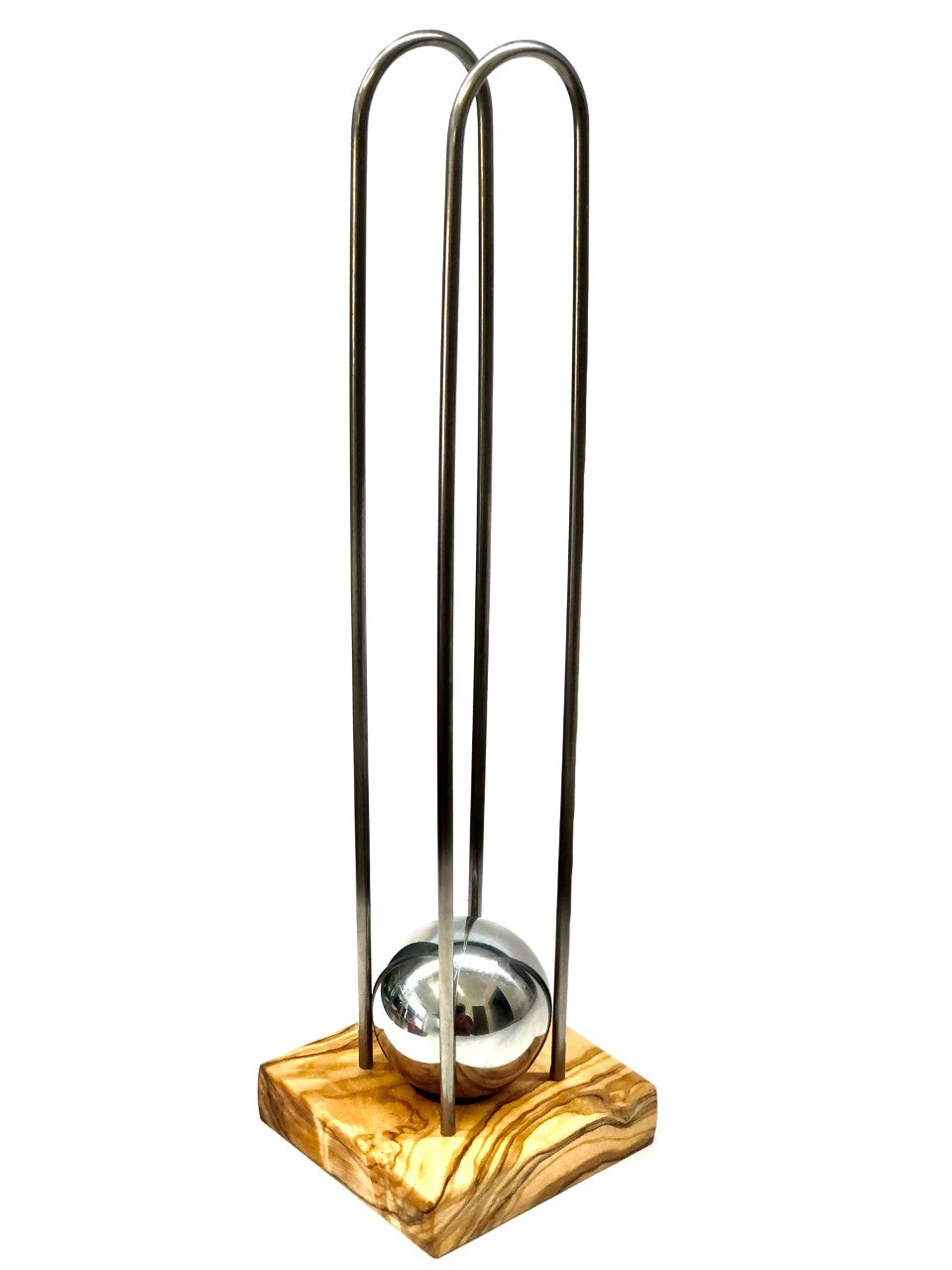 Nussknacker mit Kanonenkugel aus Olivenholz