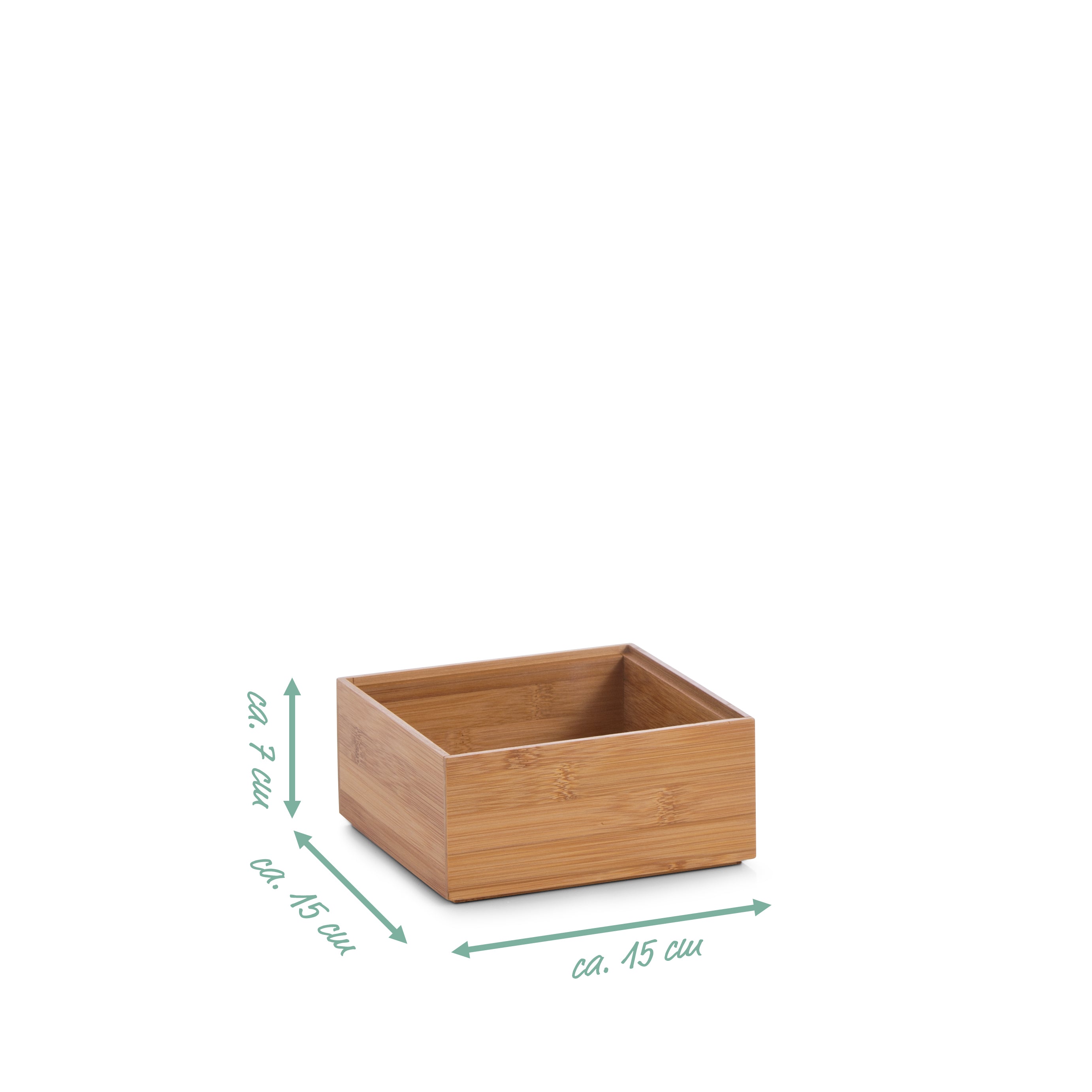 Ordnungsbox Bambus/MDF stapelbar - Elysera