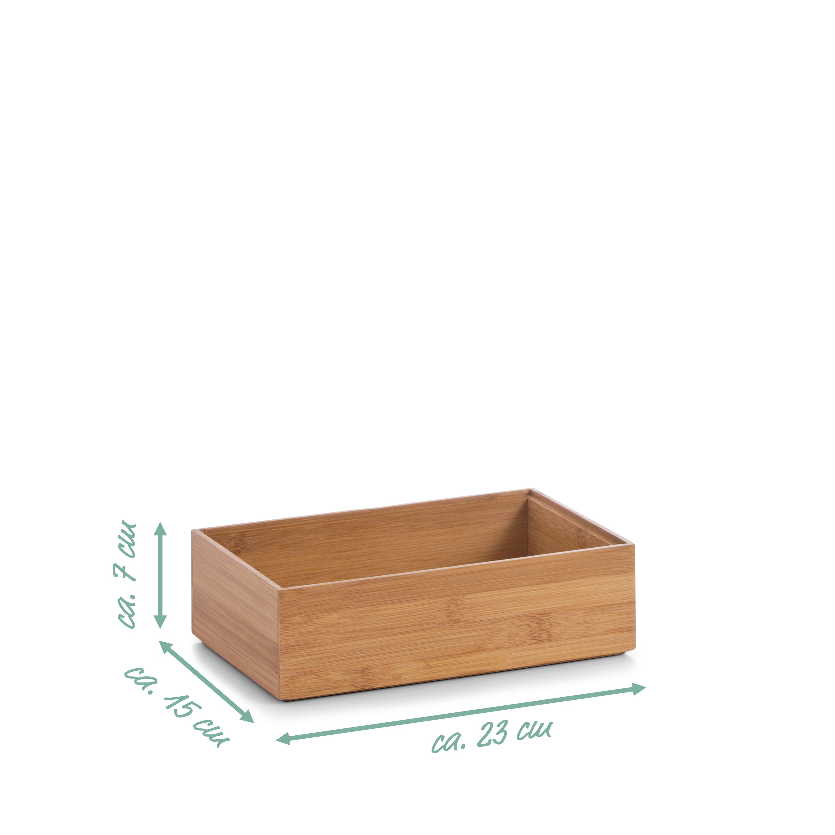 Ordnungsbox Bambus/MDF stapelbar - Elysera