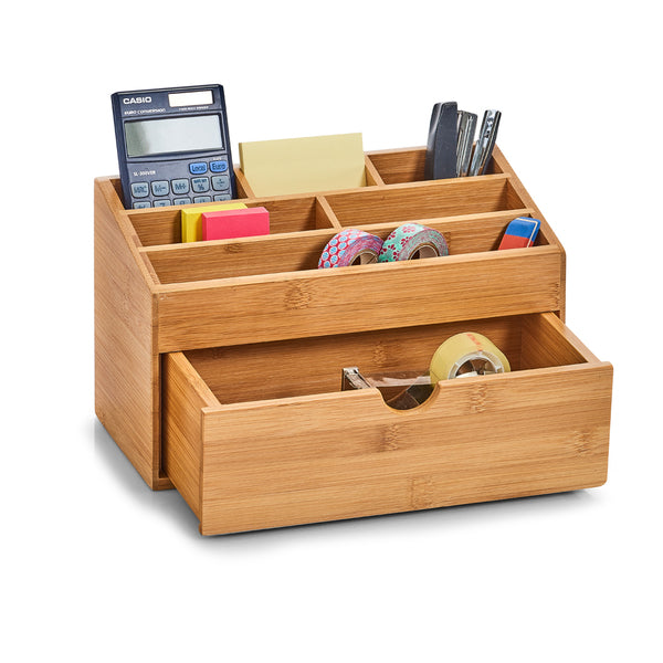 Organizer mit Schubfach Bambus - Elysera