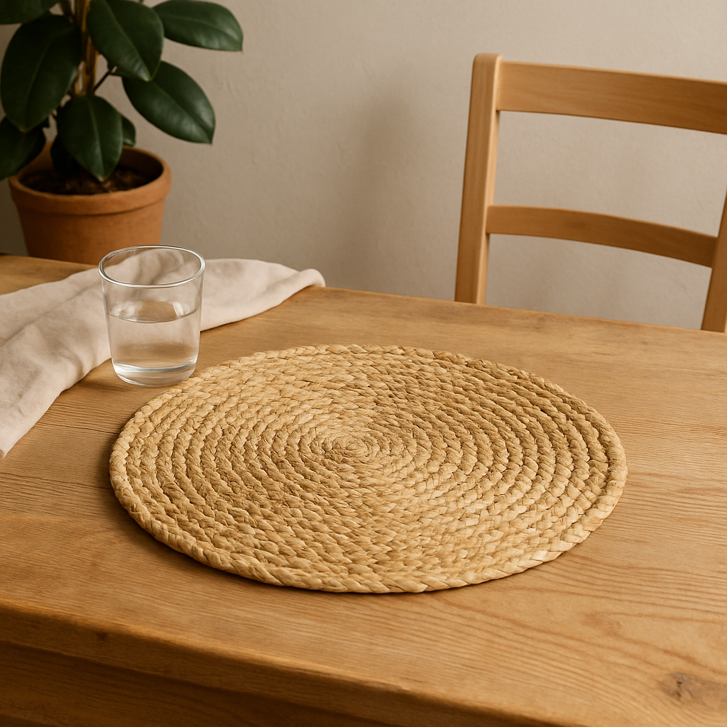 Platzset Wasserhyazinthe natur - Elysera