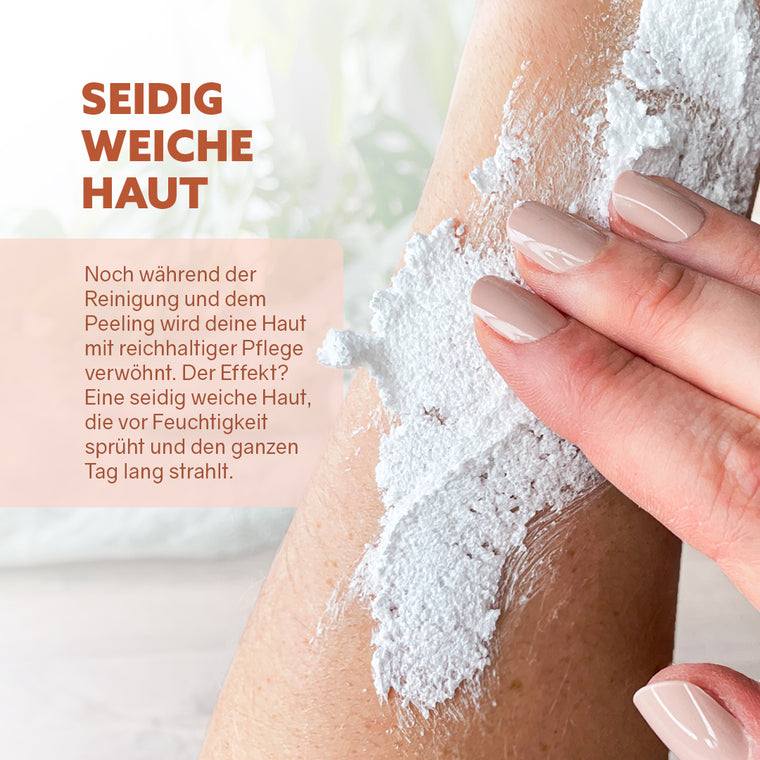 3in1 Dusch-Fluff „Mandelmilch“