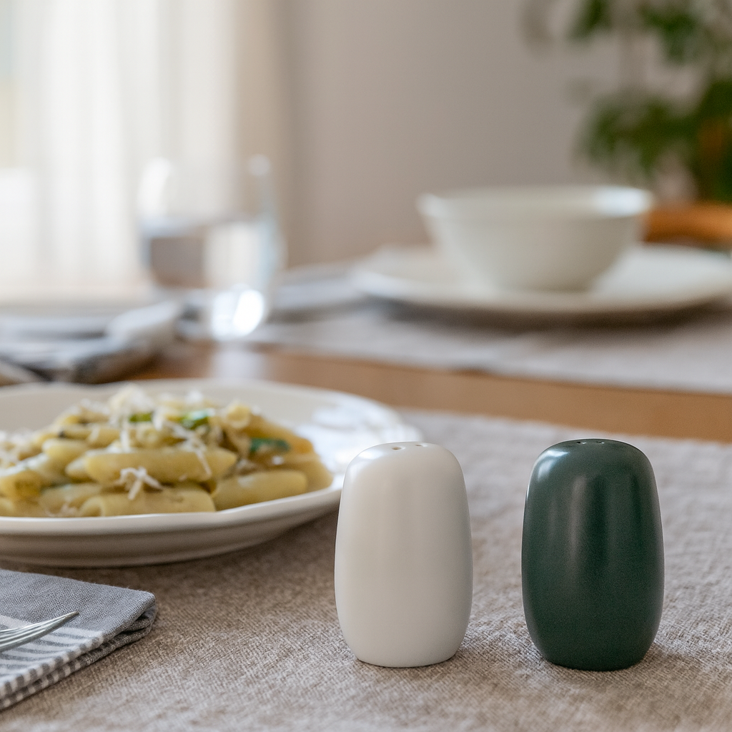 Salz-/Pfefferstreuer-Set 2-teilig Keramik - Elysera