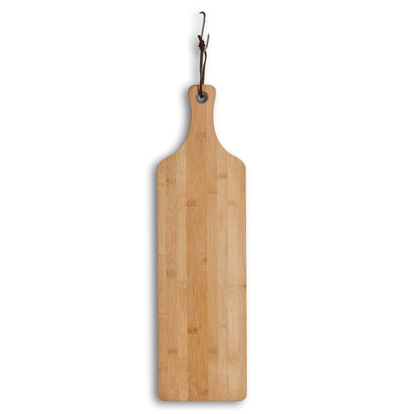 Schneide-/Servierbrett mit Griff Bambus - Elysera