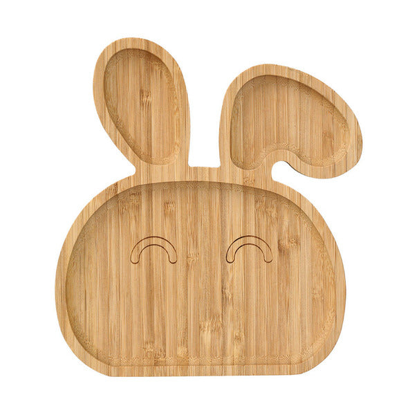 Snackteller "Fuchs" und "Hase" Bambus - Elysera