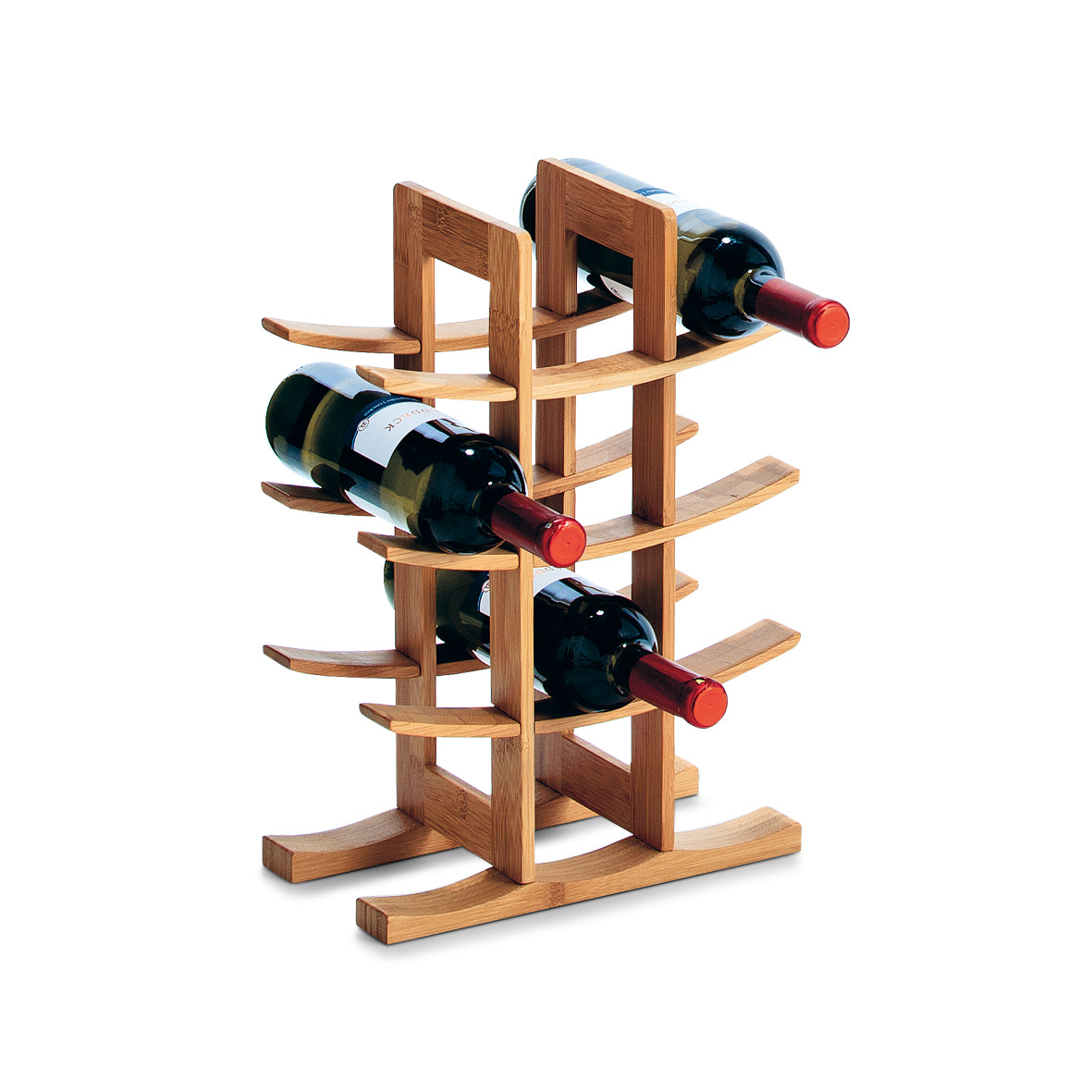 Weinregal für 12 Flaschen Bambus - Elysera