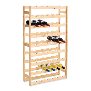 Weinregal für 54 Flaschen Kiefer - Elysera
