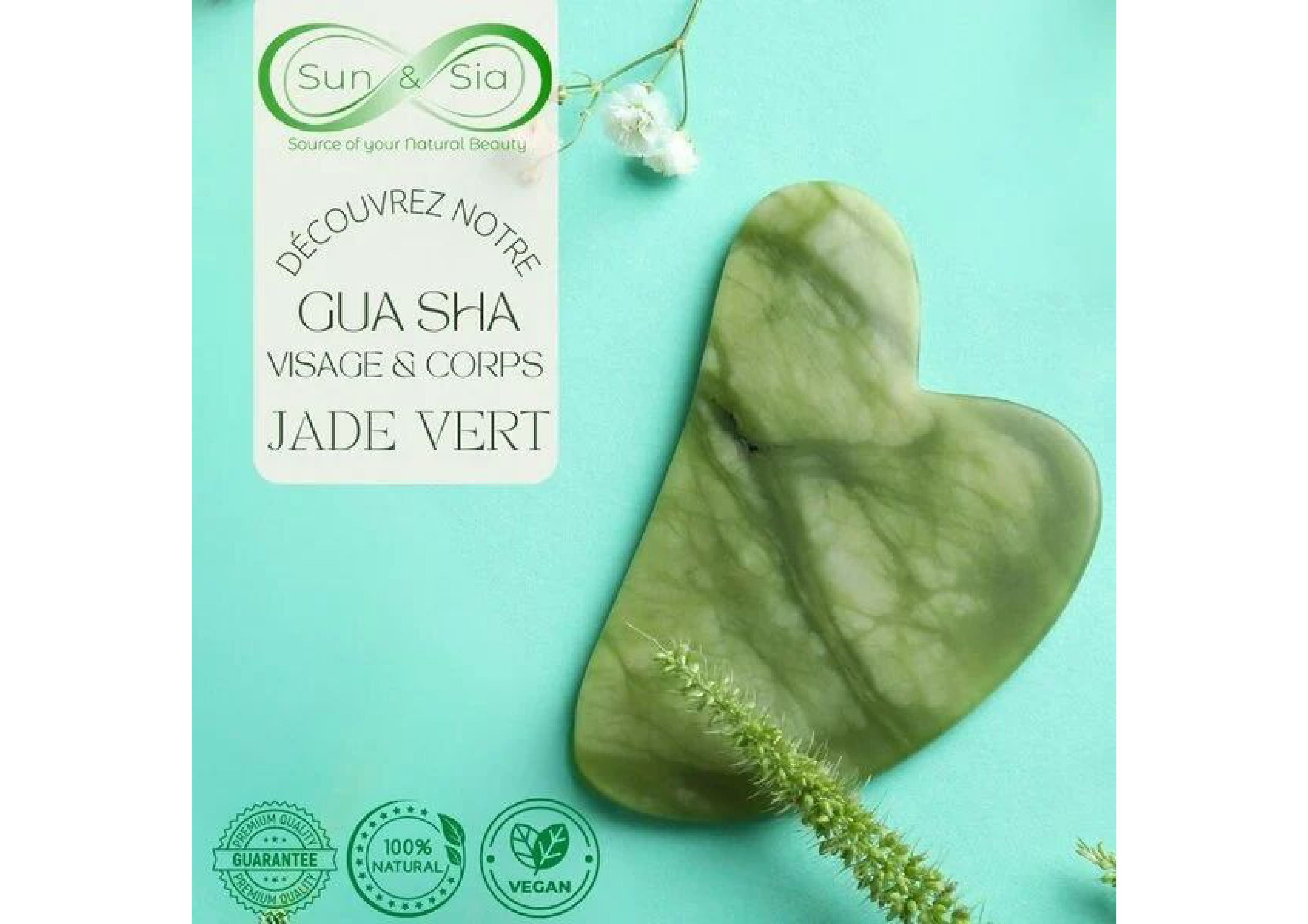 Gua Sha Massage Stein - Elysera
