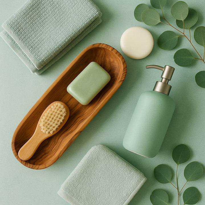 Badablage aus Olivenholz (groß, ca. 30 cm) - Elysera