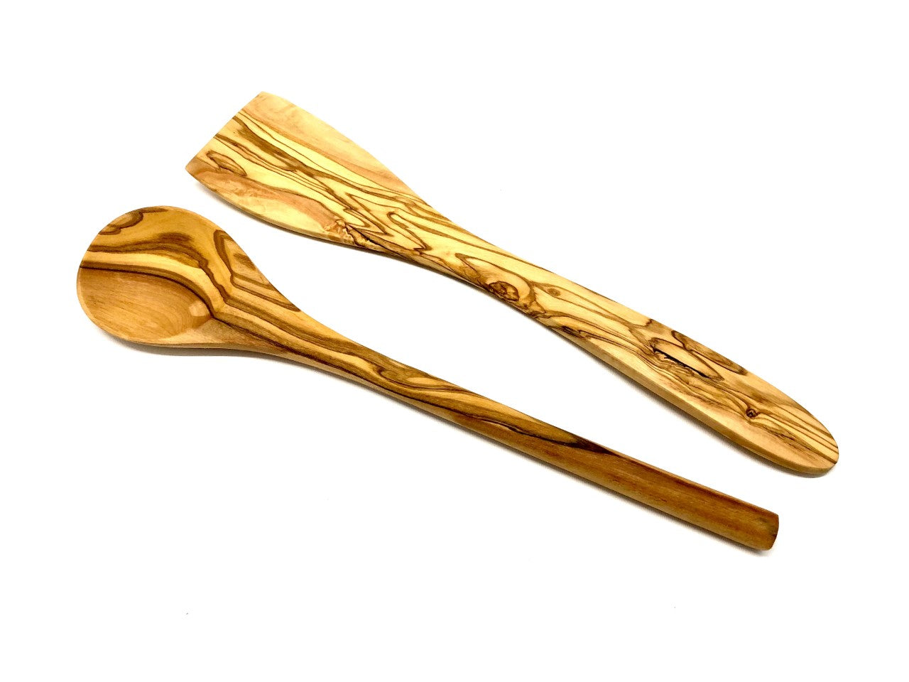 2tlg. Kochlöffel-Set aus Olivenholz - Elysera