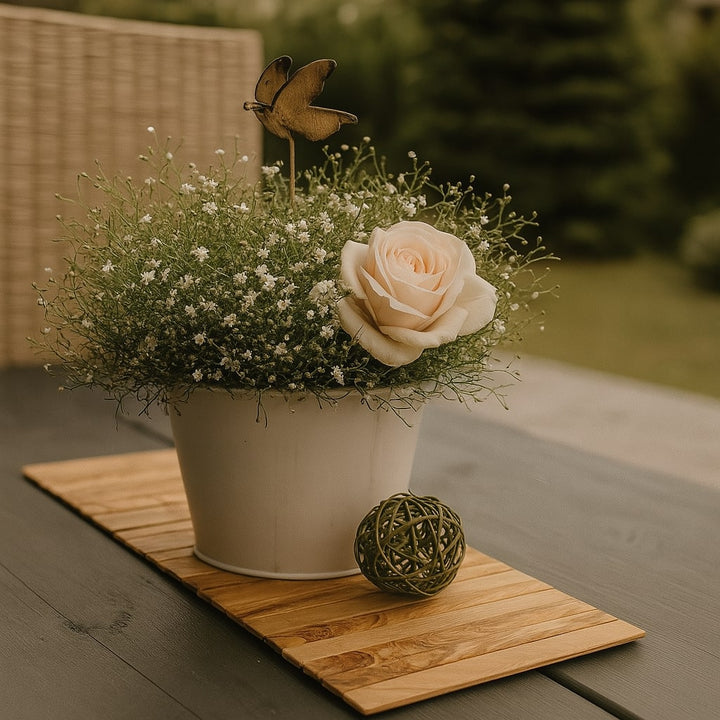 Tray "LUXURY" aus Olivenholz - Elysera