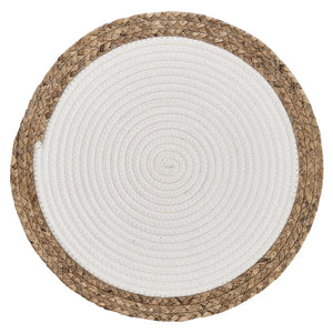 Platzset "Boho" Baumwolle/Maisblätter - Elysera