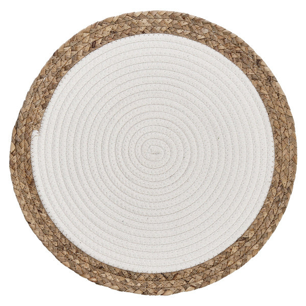 Platzset "Boho" Baumwolle/Maisblätter - Elysera